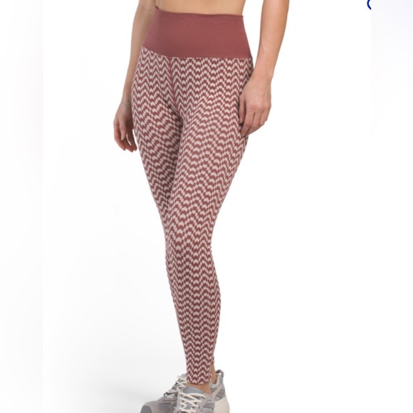 SPIRITUAL GANGSTER Seamless Jacquard Leggings. Women’s Size M/L. New With Tags - Picture 2 of 8